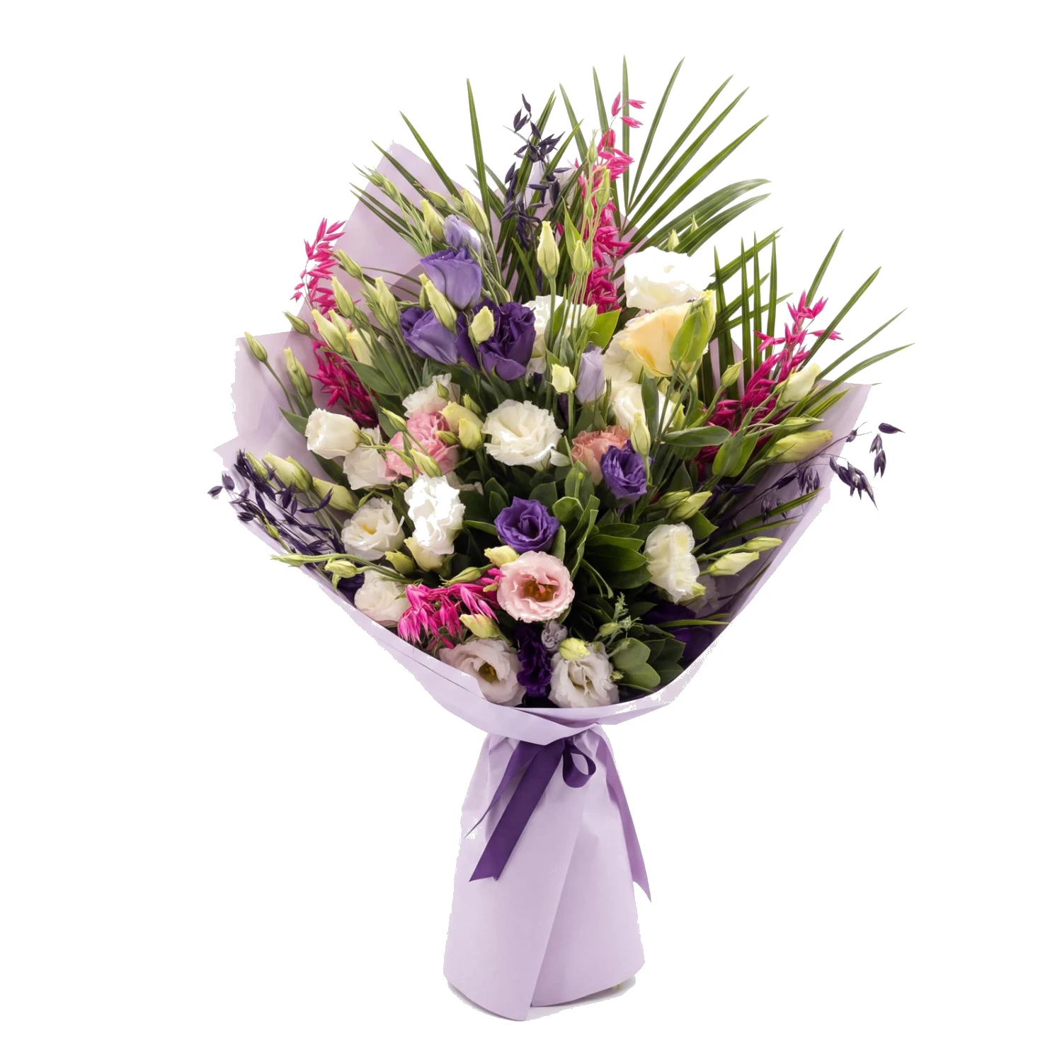 Mor Rüya Lisianthus Buketi