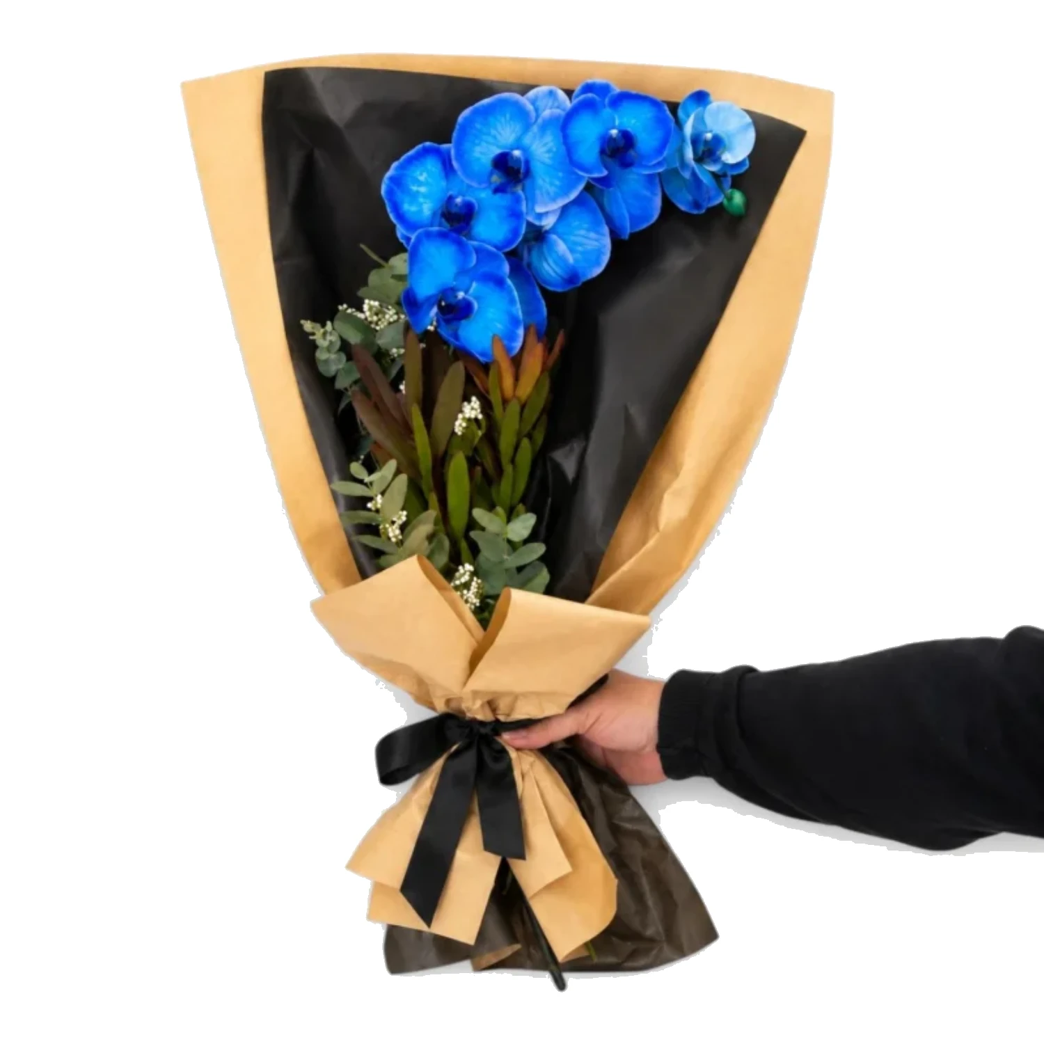 Royal Blue Orkide Buketi