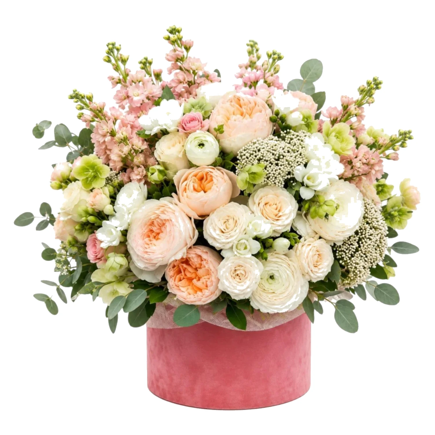 Pastel Karma Çiçek Aranjmanı