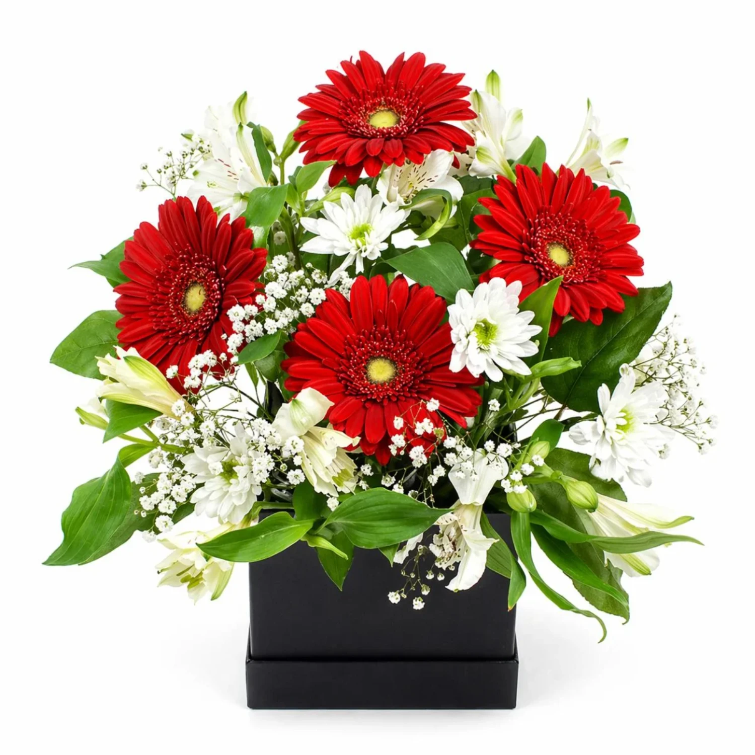 Gerbera ve Alstroemeria Aranjmanı