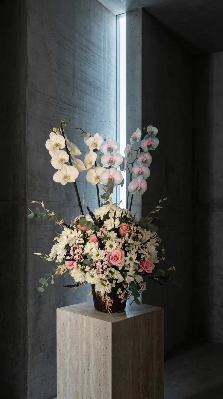 Valentina Pastel Orchid Luxury Arrangement