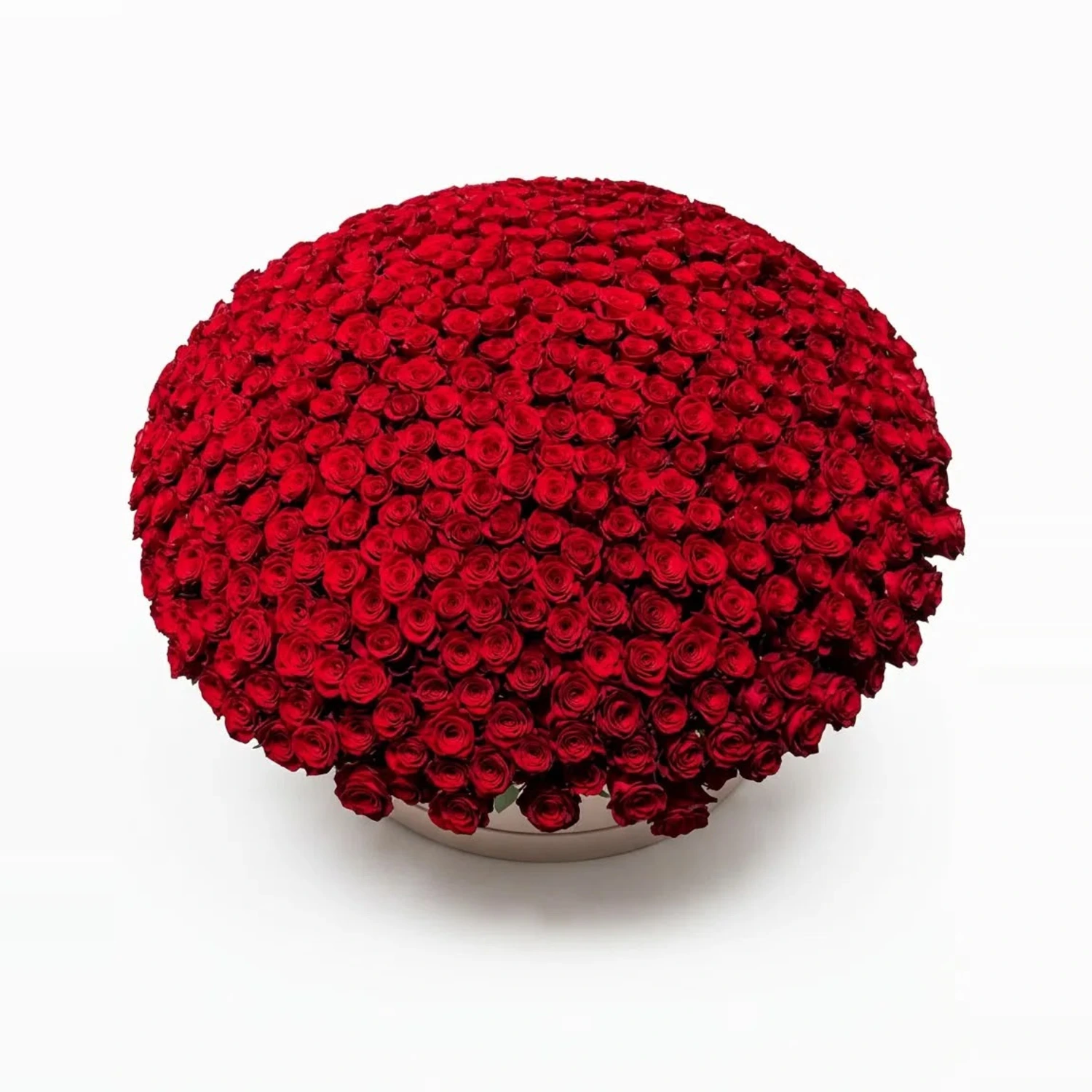 Yolanda Kırmızı Gül Dev Kubbe Sepet Aranjmanı