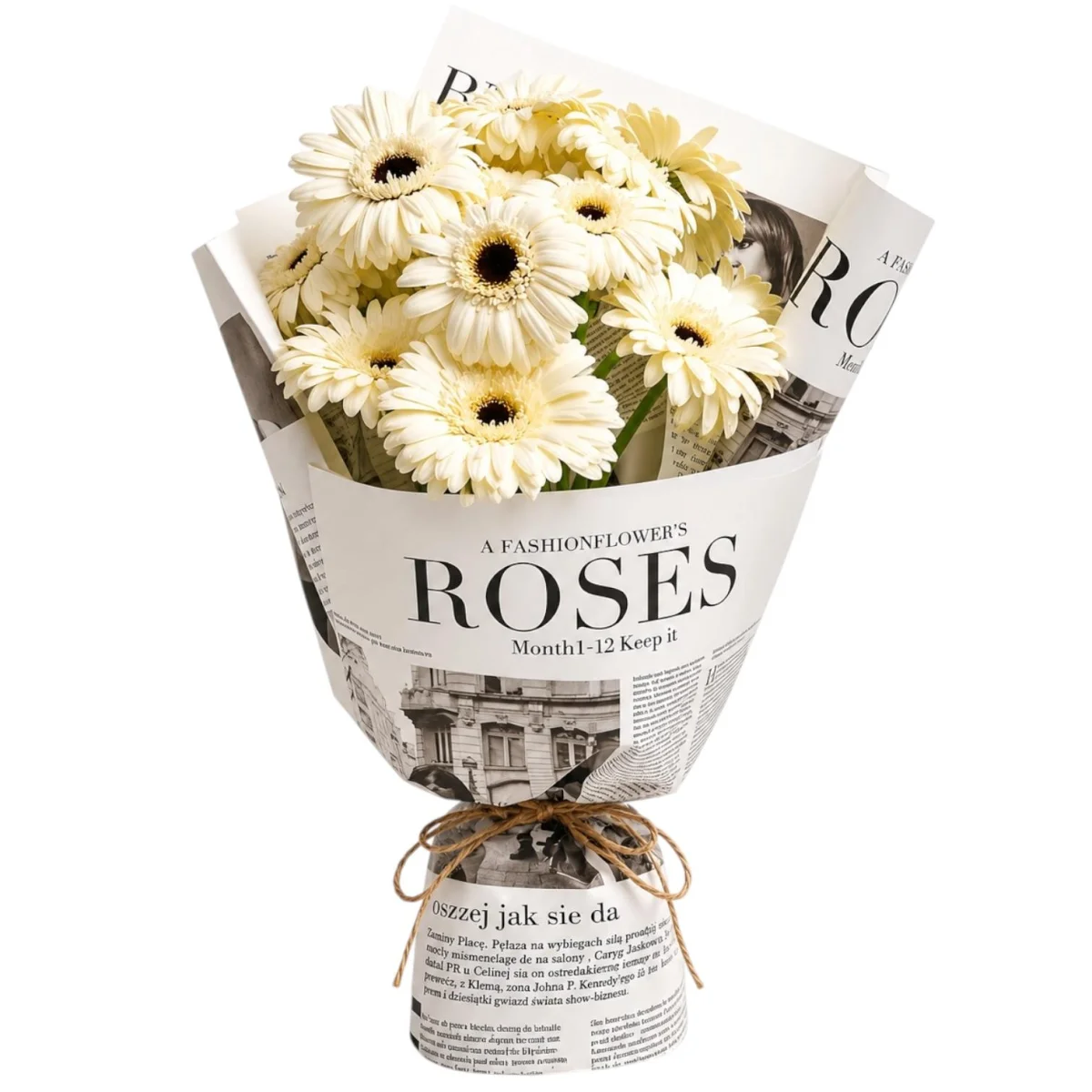 Krem Gerbera Buketi