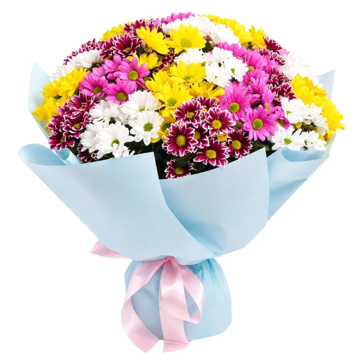 Colorful Bliss Chrysanthemum Bouquet