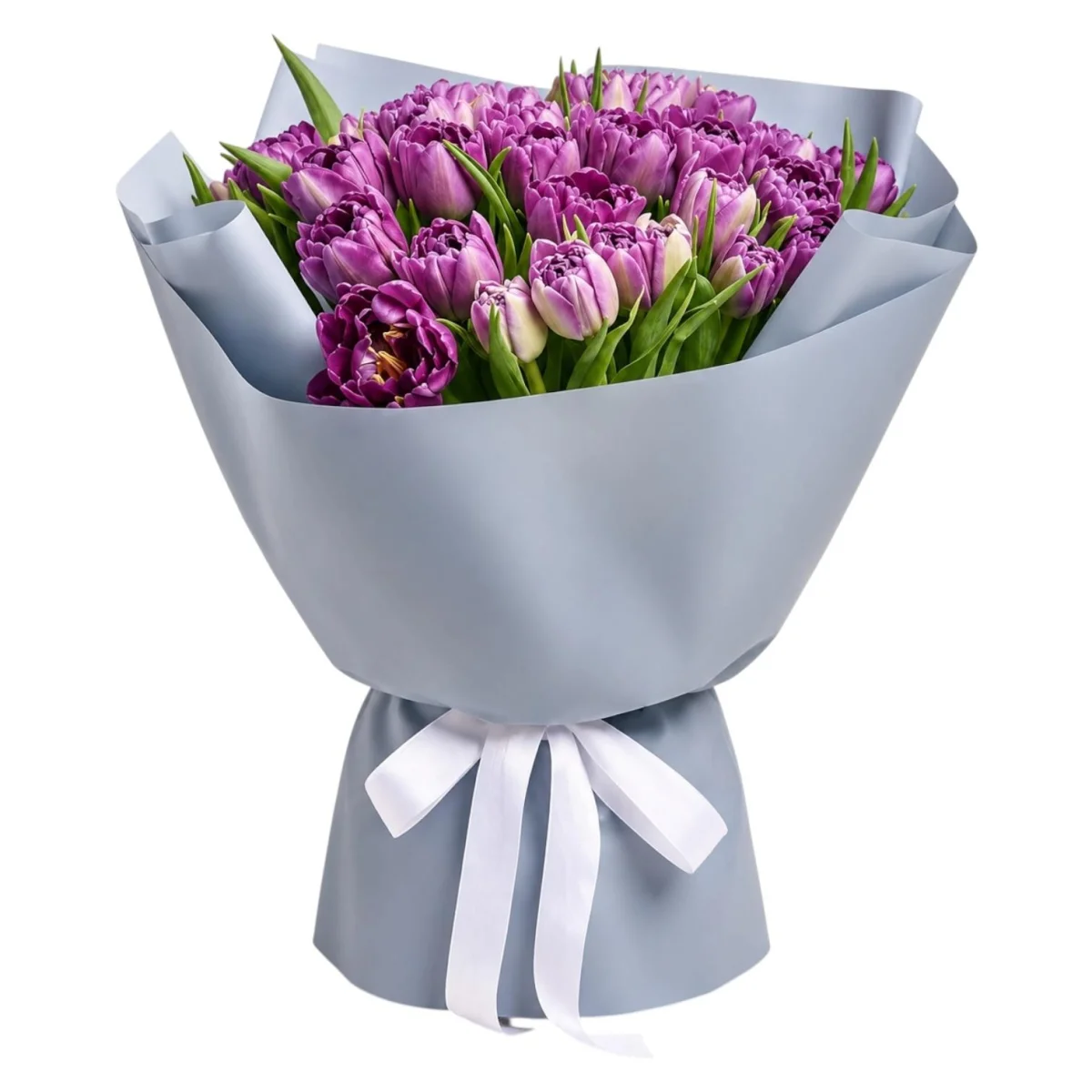 Violet Dream Peony Tulip Bouquet