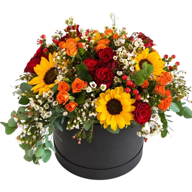 Autumn Glow Luxury Hat Box