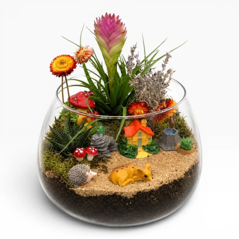 Masal Ormanı Tillandsia Teraryumu